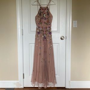 ASOS floral embroidered dress